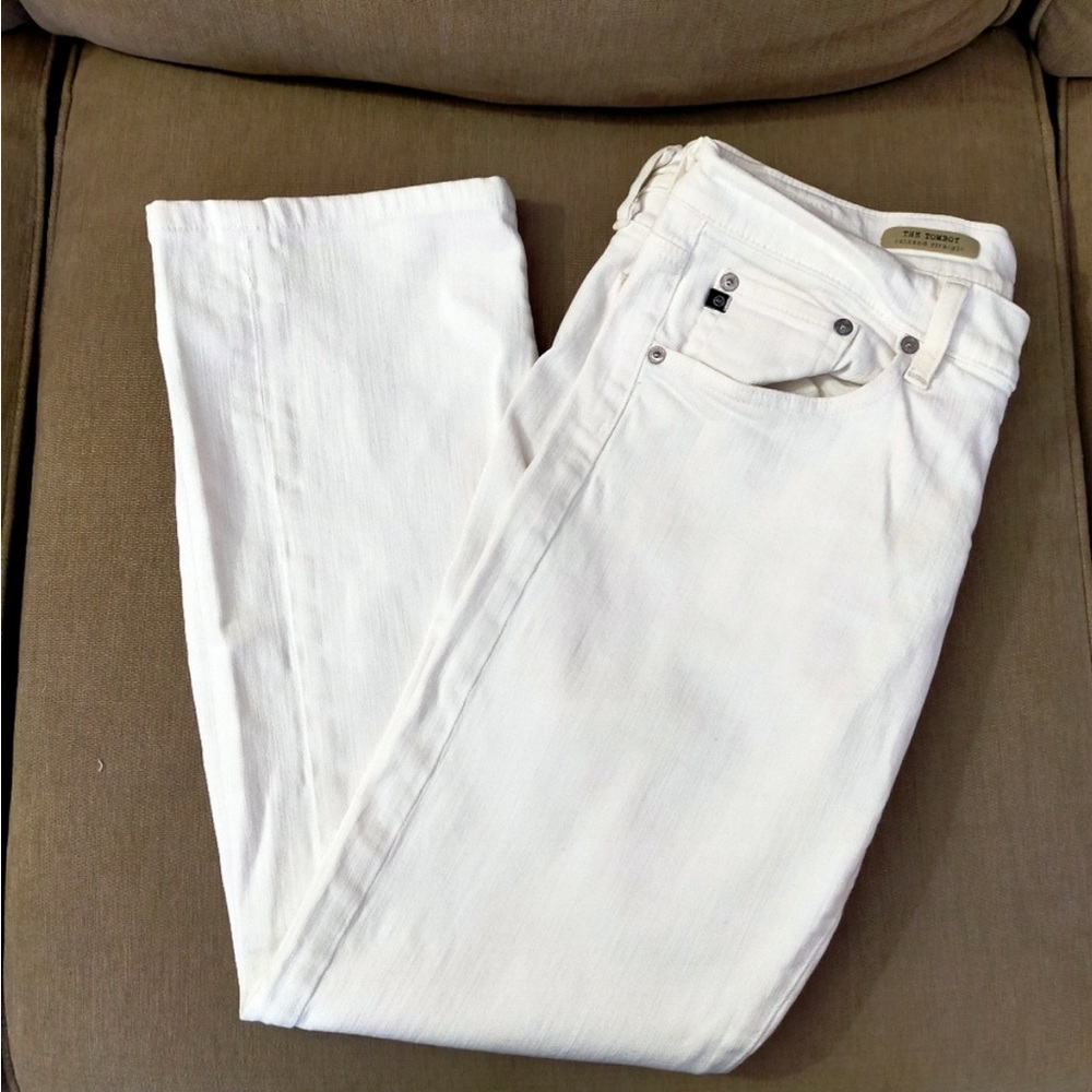 AG The Tomboy relaxed straight leg jeans